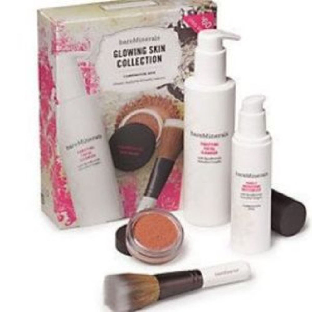 BAREMINERALS Glowing Skin Collection - 4 Piece Set - NIB!